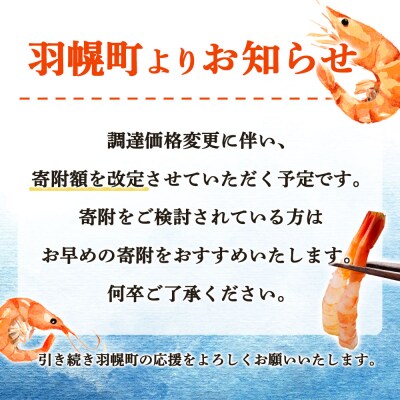 【おまとめ配送】超速リキッド凍結でドリップゼロ!北海道羽幌産生鮮甘えび200g×10【03120】