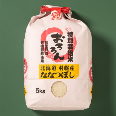 【定期便:3回】 特別栽培米 ななつぼし5kg【0812702】