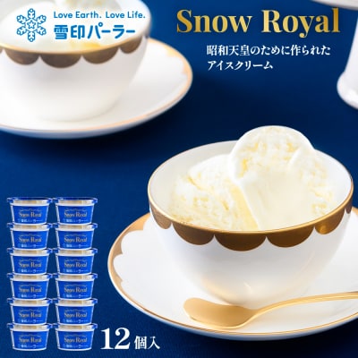 雪印パーラー スノーロイヤル 12個セット【2310104】