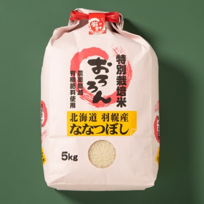 【2025年産】 【定期便:6回】 北海道羽幌産 特別栽培米 ななつぼし5kg【0811502】