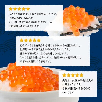 【定期便:2回】北海道産いくら醤油漬け360g(180g×2)【0212803】