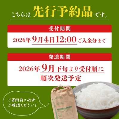 【新米予約】 2026年産 ゆめぴりか 20kg(5kg×4袋)【2010301】