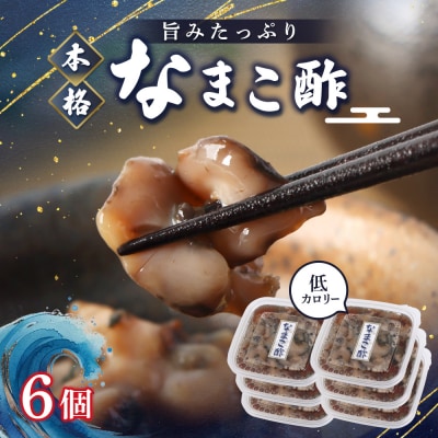 【マリナシーフーズ】なまこ酢×6個 計360g【02140】