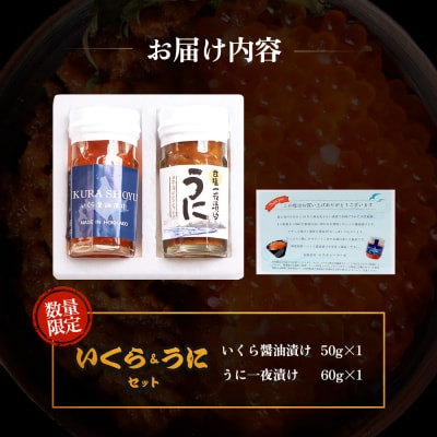 【マリナシーフーズ】うに・いくら贅沢セット【0213701】