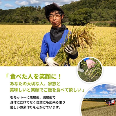 【2025年産】 北海道産 ゆきさやか(無化学肥料・除草剤1回のみ使用)10kg【25174】