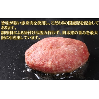 【黒毛和牛】豊後牛ハンバーグ計1.02kg(170g×6個)_2378R