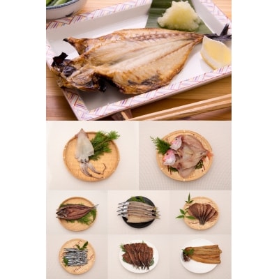 天草・牛深 しもむらのひもの 旬のおまかせ干物プレミアムあかねセット_S009-002