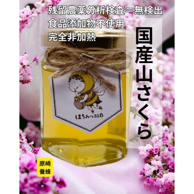 【山さくら香る】国産さくら蜂蜜 120g【森町SF】