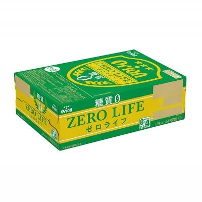 【オリオンビール】糖質ゼロ麦系新ジャンル・オリオンゼロライフ・「350ml×24缶」