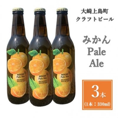 クラフトビール　みかんペールエール　3本セット
