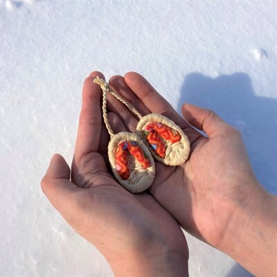 【手編みのいっ品】きみがらミニぞうり