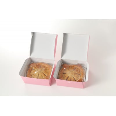 青森県産紅玉林檎のアップルパイ「十和田あっぷるパイ(2個入り)」