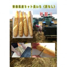 【十和田自慢】青森県十和田市の逸品!　　カット長いも3kg入り(6ケ～8ケ入り)真空パック包装