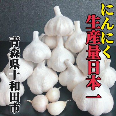 【先行受付】生産量日本一の青森県十和田市のにんにく大玉1kg【令和4年7月発送開始】