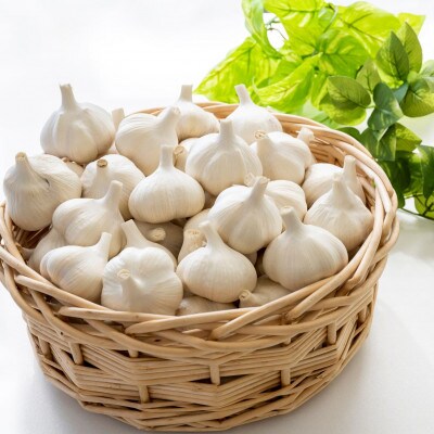 【さとふる限定】青森にんにく 農家直送 2Lサイズ(1kg) 高級品種白玉王