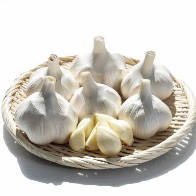 【さとふる限定】青森にんにく 農家直送 Lサイズ(1kg) 高級品種白玉王