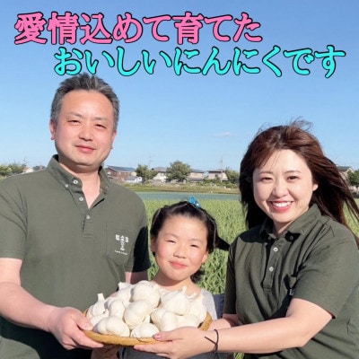 【さとふる限定】青森にんにく 農家直送 中小玉(500g) 高級品種白玉王