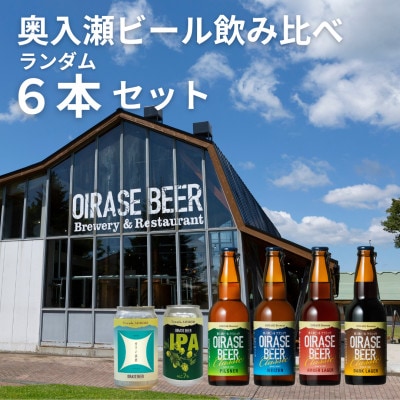 奥入瀬ビール(クラフトビール)ランダム飲み比べ6本セット