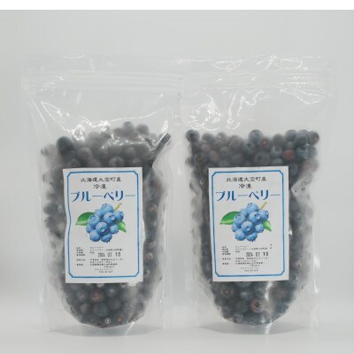 冷凍ブルーベリー 500g×2パック