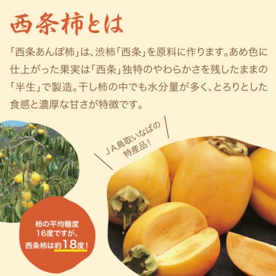 西条あんぽ柿(鳥取いなば農業協同組合)