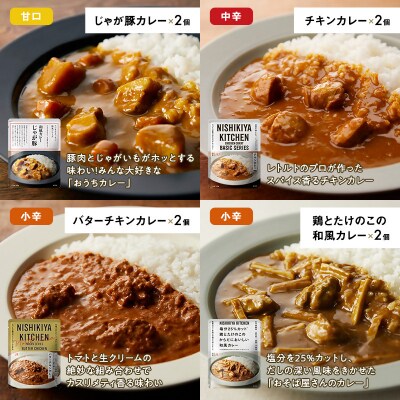 【NISHIKIYA KITCHEN】ごちそうカレー&スープ28個[No.5704-0690]