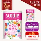 定期便 トイレットペーパー ダブル 2倍長持ち 96R《計4 回》 [No.5704-1144]