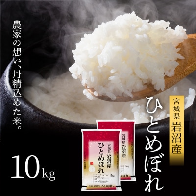 令和7年産 ひとめぼれ 10kg 米 精米 宮城県 岩沼市[No.5704-1211]
