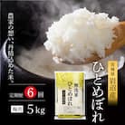 【先行予約6ヶ月定期便】令和7年産新米 ひとめぼれ 5kg×6 無洗米[No.5704-1218]