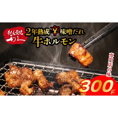 利久のやみつきホルモン 旨辛味噌牛ホルモン2個セット150g×2P[No.5704-1872]