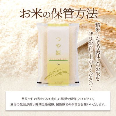 【令和8年産 】 定期便 12ヶ月 つや姫 10kg (5kg 2袋) 宮城県産 宮城米