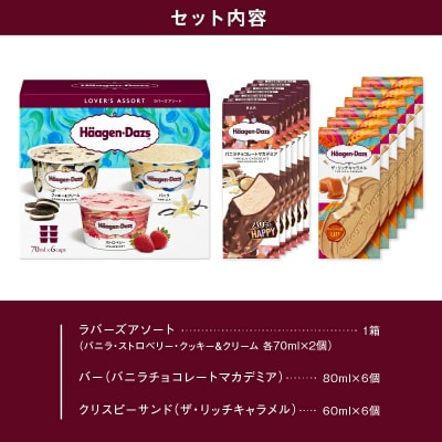 【着日指定できます!!】 ハーゲンダッツアイスクリーム　3種の贅沢ギフト_H0016-123