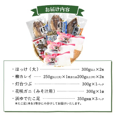 『漁師おすすめ富士丸セット(合計5種)』北海道浜中町産_230401