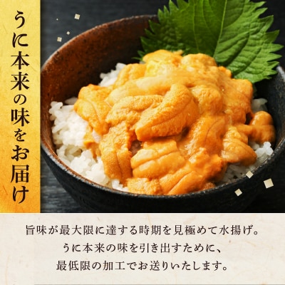 ≪値上げ予定≫【お試し価格】氷温熟成生うに　200g_H0009-001