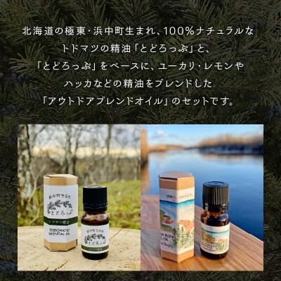 ≪値上げ予定≫とどろっぷ(10ml)アウトドアブレンドオイル(10ml)セット_H0025-002