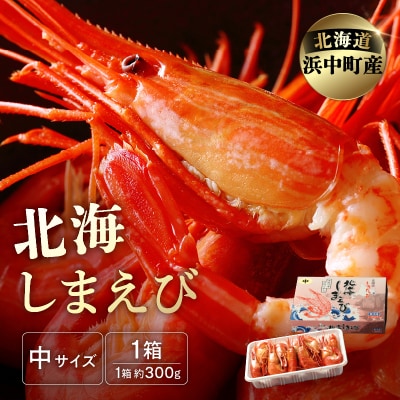 北海しまえび中　1箱(300g17尾前後)_H0001-181