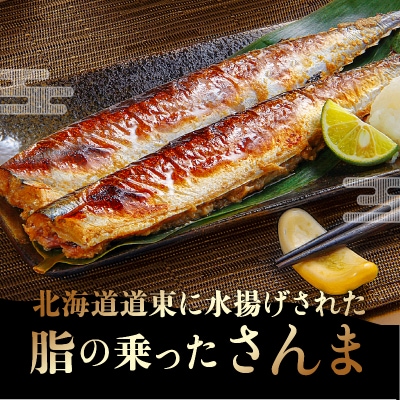 【北海道浜中町産】ふり塩さんま(1尾×12パック)_H0001-104