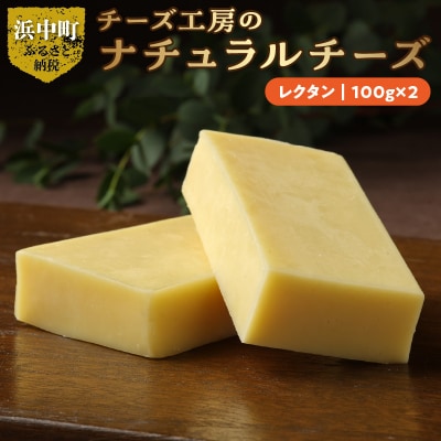チーズ工房のナチュラルチーズ　レクタン100g×2_H0003-107