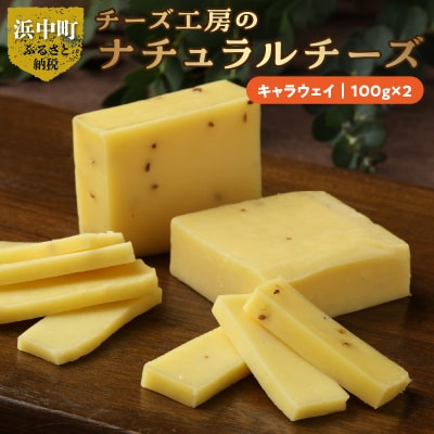 チーズ工房のナチュラルチーズ　キャラウェイ100g×2_H0003-148