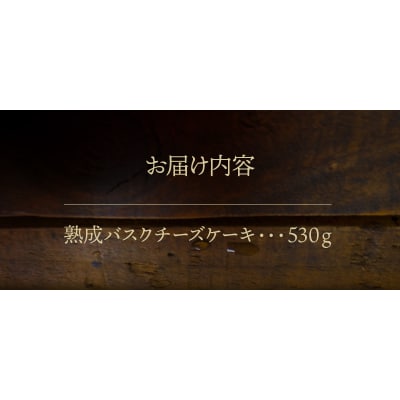 ≪値上げ予定≫【某テレビ番組で紹介!!】熟成バスクチーズケーキ_H0041-001