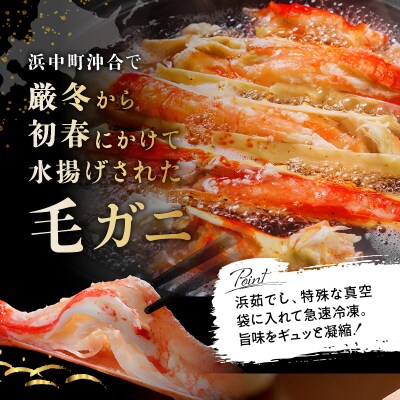 北海道産 毛ガニ1杯(800～830g)_H0001-1291