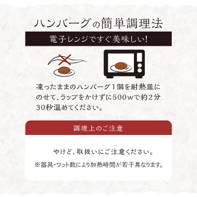 <全3回定期便・連続>【訳あり】浜中牛&ホエイ豚ハンバーグ定期便(計48個)_H0019-120