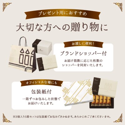 ≪値上げ予定≫アンリ・シャルパンティエ『フィナンシェミニセット(5個入×3箱)』_H0030-013
