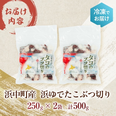 【令和7年11月から順次発送分】浜ゆでたこぶつ切り(250g×2袋)_H0023-033-1112