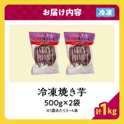 紅はるかの冷凍焼き芋(計1kg)_H0049-106