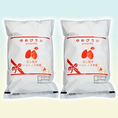 【発送月固定定期便】北海道芦別産農家直送ゆめぴりか 10kg(5kg×2袋)全3回
