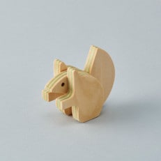 PLYWOOD laboratory　Paper-Wood アニマルパズル「ezorisu」 | ふるさと納税のお礼品