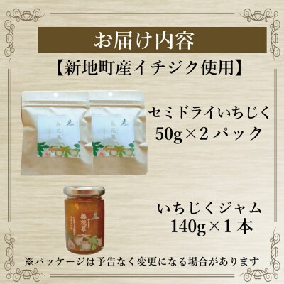 いちじく セミドライフルーツ( 50g×2袋) ジャム(140g) セット