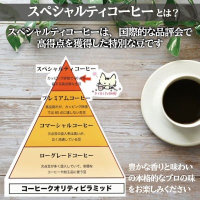スペシャリティコーヒー　4種類×2セット(計8袋)