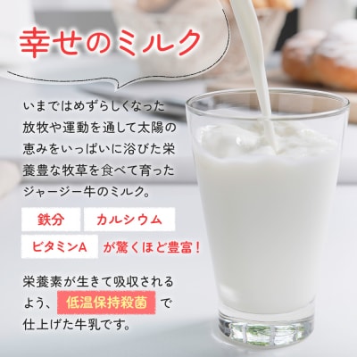 900ml×2本 低温殺菌の栄養豊富な牛乳「幸せのミルク」 [No.5685-1568]