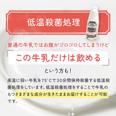 900ml×2本 低温殺菌の栄養豊富な牛乳「幸せのミルク」 [No.5685-1568]
